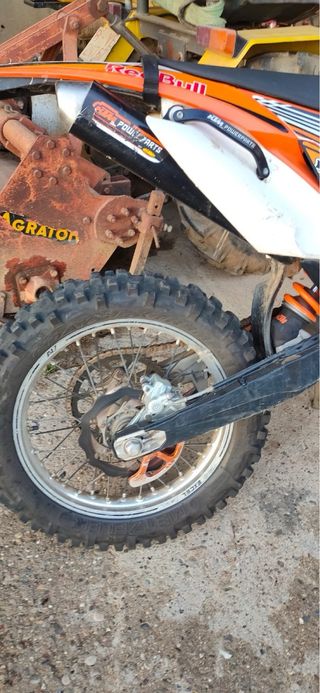 Moto enduro Ktm 250 2t