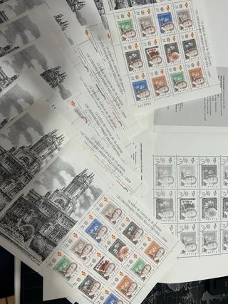 Sellos 150 Aniversario del primer sello español