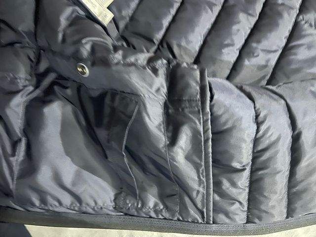 Gilet trapuntato blu marino nautico