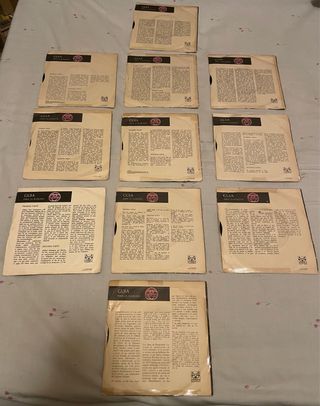 Lote Vinilos Historia De La Música Códex 33rpm