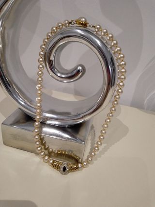 Collar de perlas antiguo 