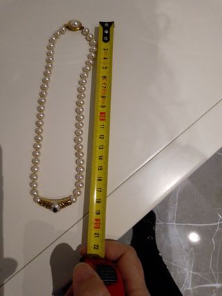 Collar de perlas antiguo 