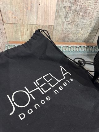 JOHEELA Zapatos de baile negros