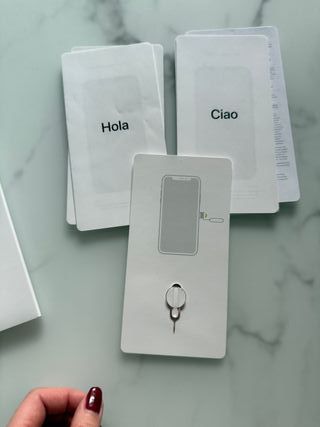 iPhone X 64GB, cargador y cascos