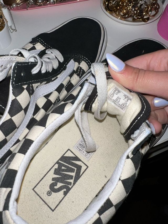 Vans Old Skool a cuadros | Talla 37