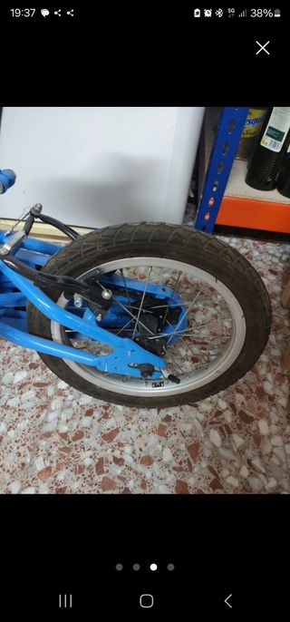 Bicicleta niño 2 a 4 años. Con rodines