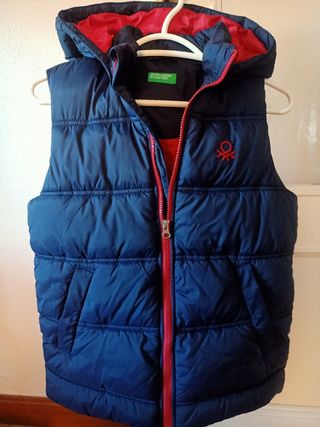 Chaleco acolchado Benetton 10-11 años