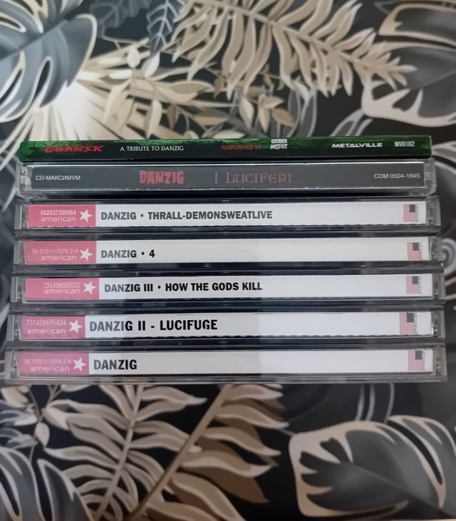 Lote 7 CDs Danzig