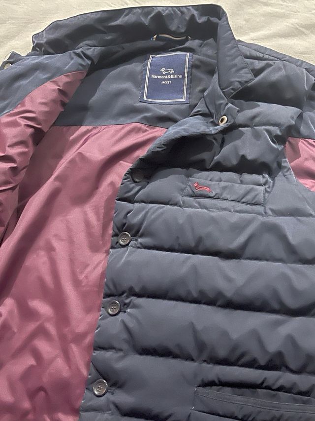 Gilet trapuntato blu originale Hartmont & Blaine