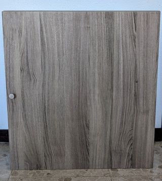 2 módulos BESTÅ con puertas LAPPVIKEN efecto roble