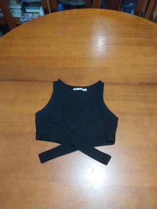 Camiseta de tirantes Inside negra