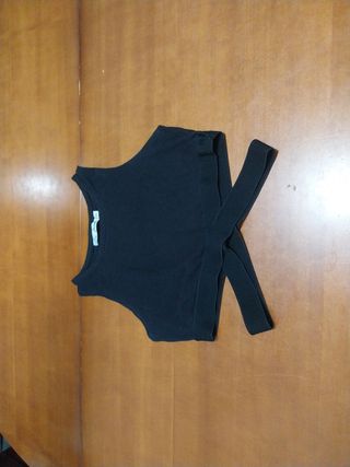 Camiseta de tirantes Inside negra