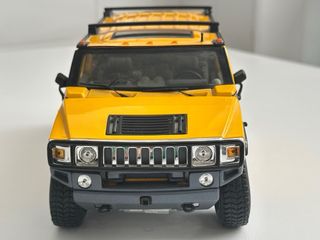 Hummer H2 Amarillo | Maqueta Coche