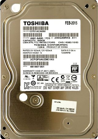 Disco Duro Toshiba 500GB - Excelente Estado