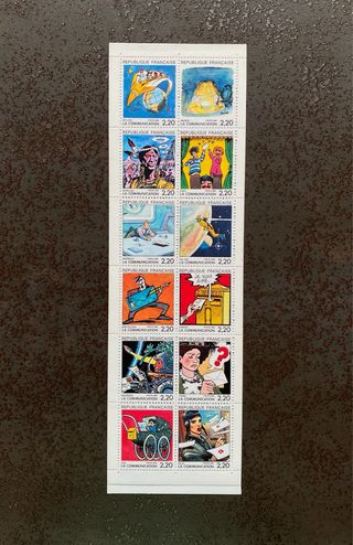 12 sellos nuevo de Francia 1988 Yvert 2503/14