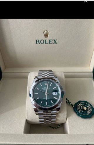 Rolex datejust 41 Verde