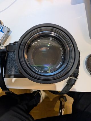 Nikon FE + Nikkor 50mm f1.4