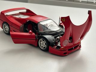Maqueta Ferrari F50 roja