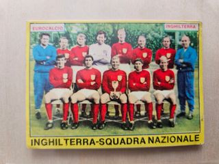 Cromo antiguo. Seleccion Inglaterra. 66 67. Panini