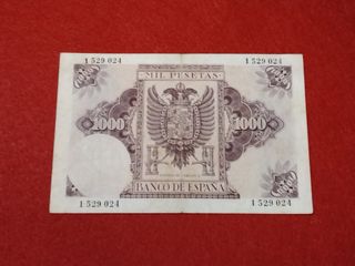 Billete 1000 pesetas 1940