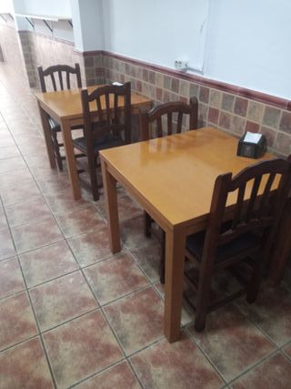 MESAS Y SILLAS DE COMEDOR