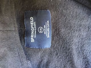 Sudadera cremallera Springfield
