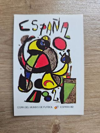 Cromo Cartel España. Mundial Mexico 86. #15 Panini