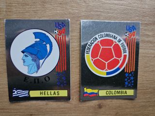 Cromos Escudos. Mundial USA 94. Panini