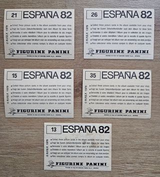 Cromos Estadios. Mundial España 1982.