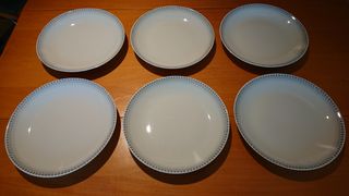 6 platos o fuentes Santa Clara