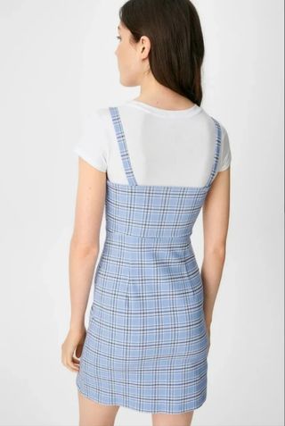 Vestido de cuadros estilo 90s 00s
