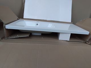 ENCIMERA LAVABO BLANCA