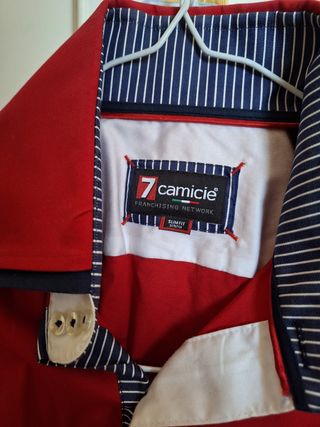 Camisa Roja 7 Camicie - Talla M