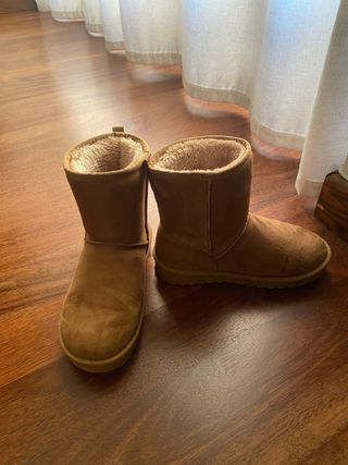 Botines de pelo.