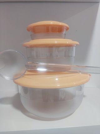 Set ensaladera con cubiertos