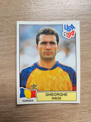 Cromo Hagi. Mundial USA 94. #85. Rumania. Panini