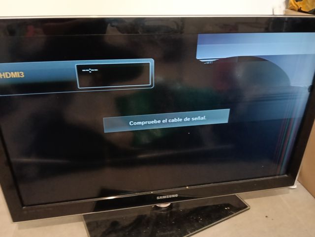 Televisión roto Samsung