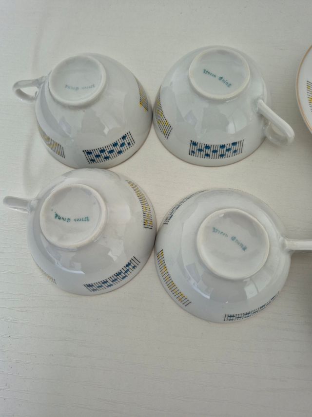 Servizio The porcellana anni '50