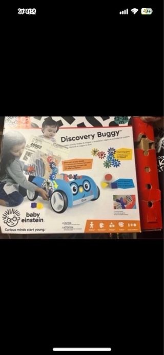 Carrito de juego de madera