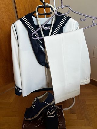 Traje comunión + zapatos
