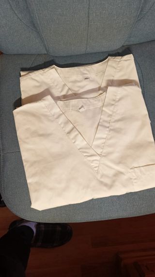 Uniforme celador blanco