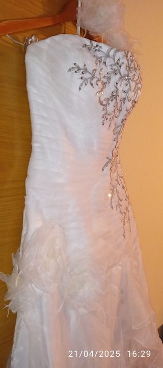 Vestido de novia blanco