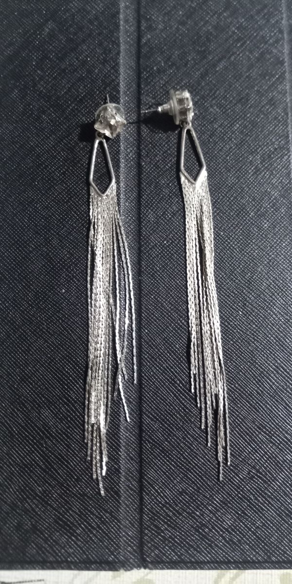 Orecchini semirigidi pietra luminosa 