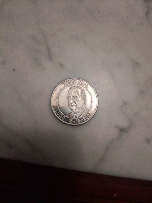 moneda juan carlos I Lugo