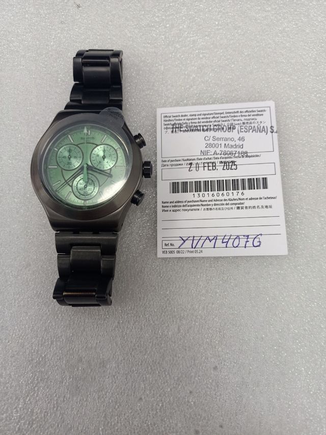 Reloj Swatch irony chrono