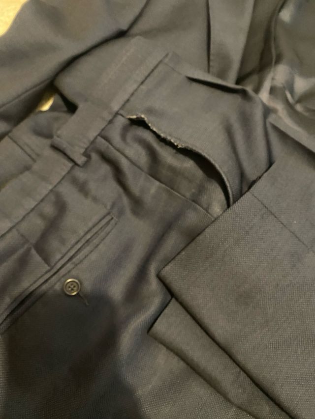 Chaqueta azul marino hombre talla 43