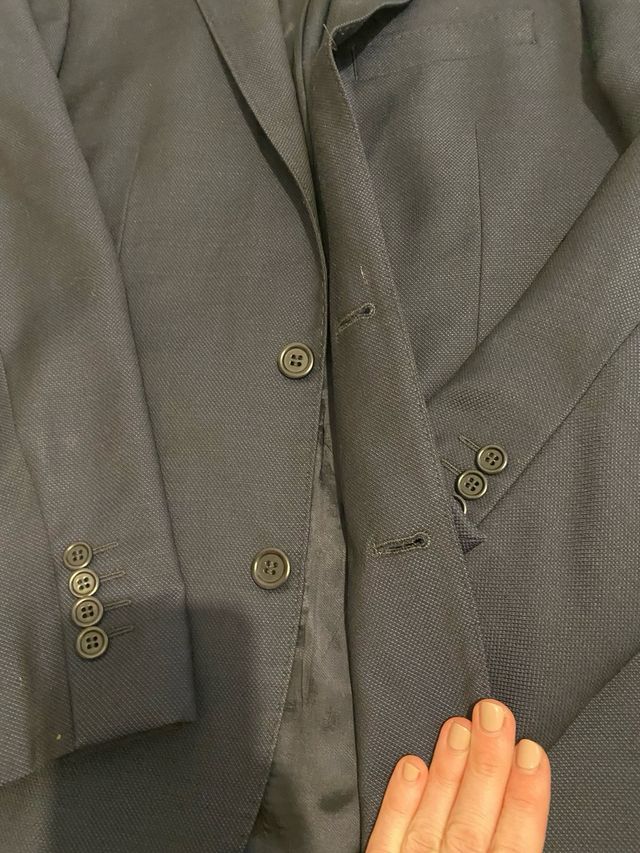 Chaqueta azul marino hombre talla 43