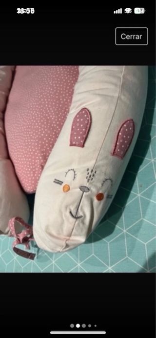 Nido bebe rosa Pirulos