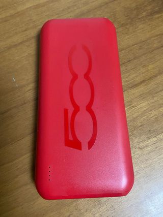 Power bank rosso 500 10000mAh  doppia porta Usb
