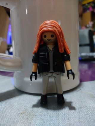 Playmobil rockero/motero
